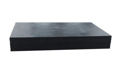 Hoja De Plástico Uhmw Negro